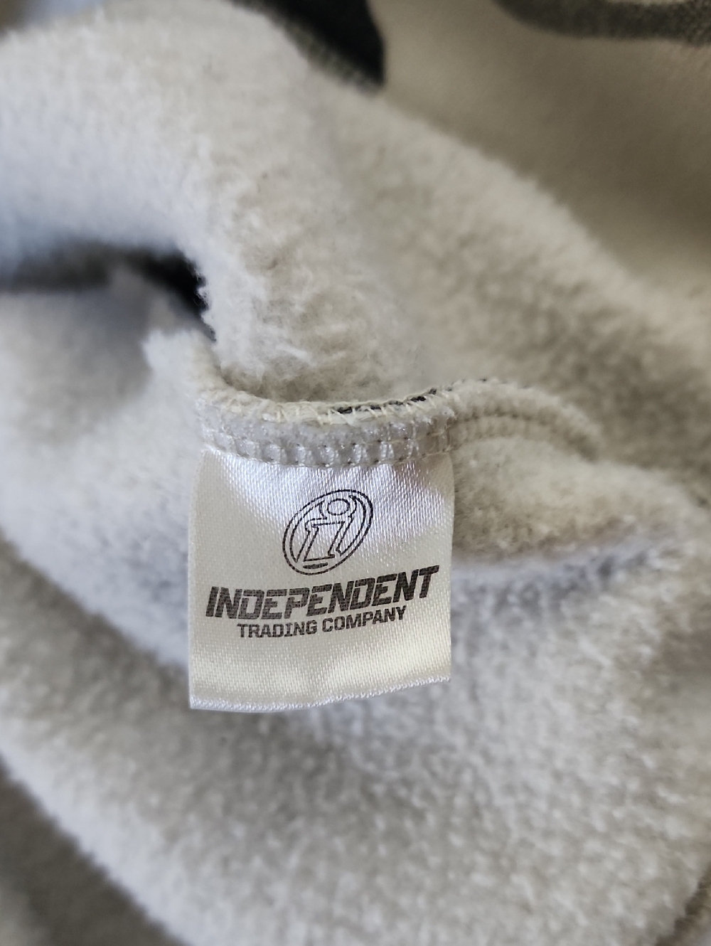 Gray & White Camo Pullover Hoodie - Picture 5 of 6